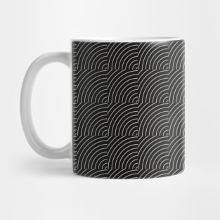 Trippy ripples, optical illusion Mug